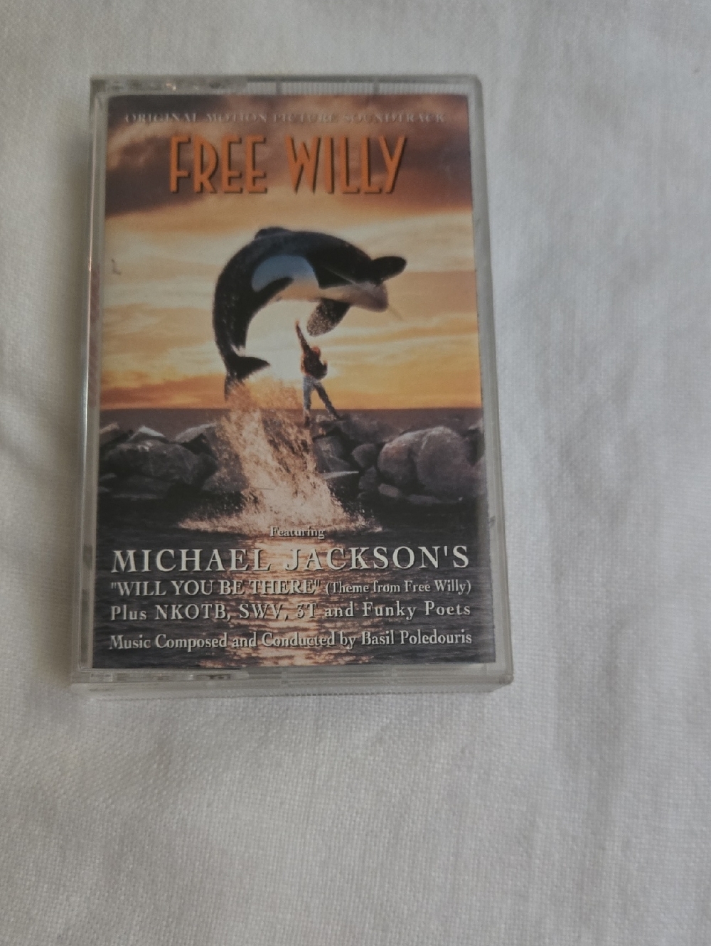 Free Willy Original Motion Picture Soundtrack Cassette Tape